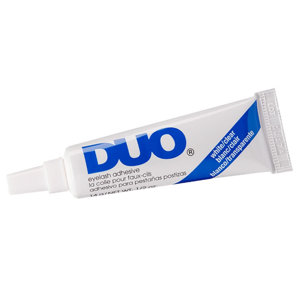 DUO Strip Eyelash Adhesive removal ease when peeling off lashes safely
