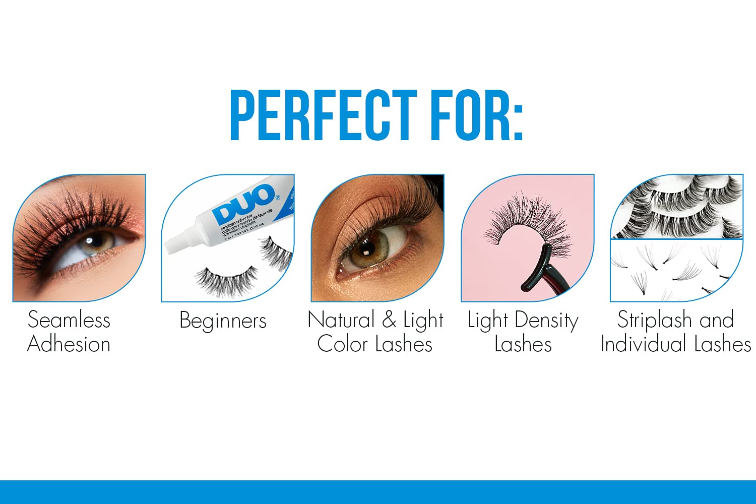 DUO Strip Lash Adhesive 0.25 oz for compact travel kit.