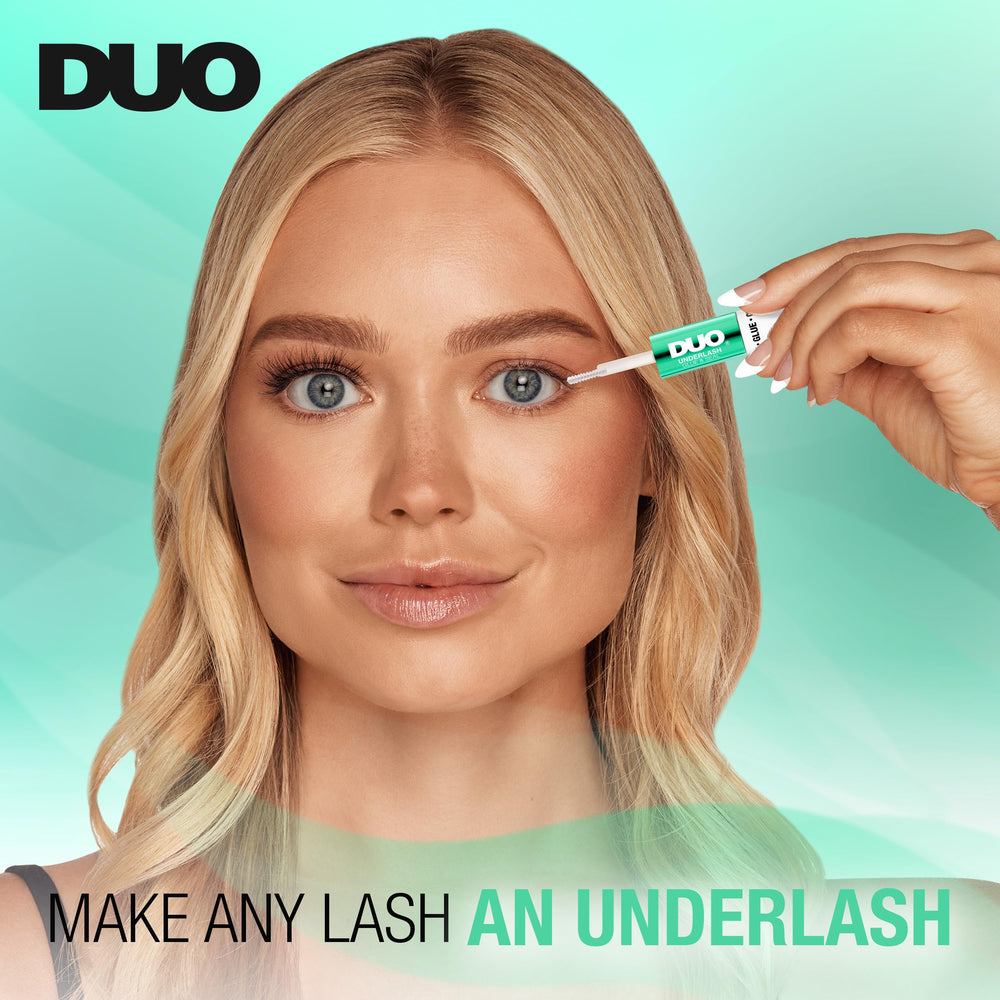 DUO Clear Seal setting lashes for secure all-day hold