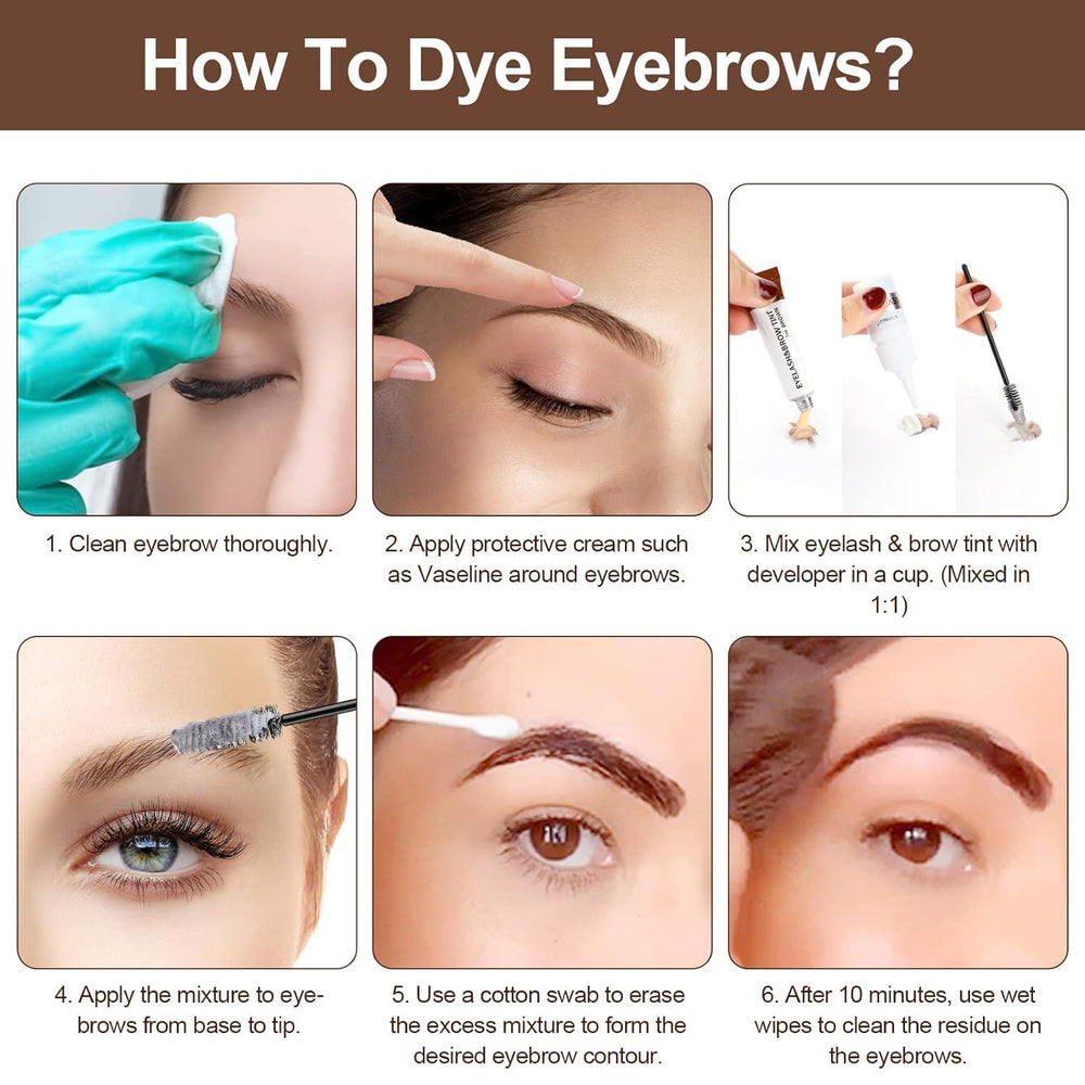 Duoffanny efecto de duración semanal en pestañas y cejas.