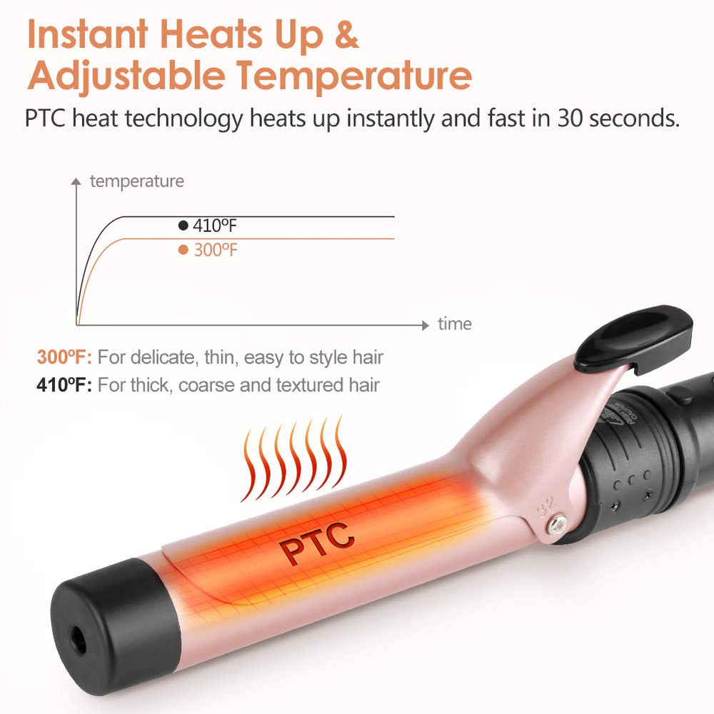 Duomishu PTC ceramic technology delivers fast heating and smooth results.