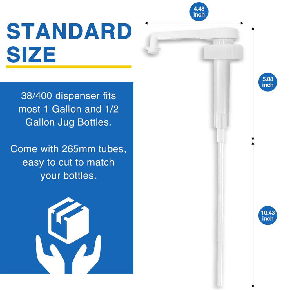 DupakSYS 265mm tubing length adjustable for different bottle heights.