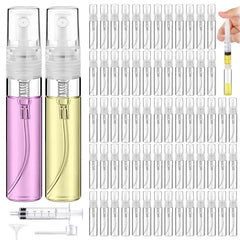 DupakSYS 60-pack 5ml mini spray bottles for easy sample storage on the go