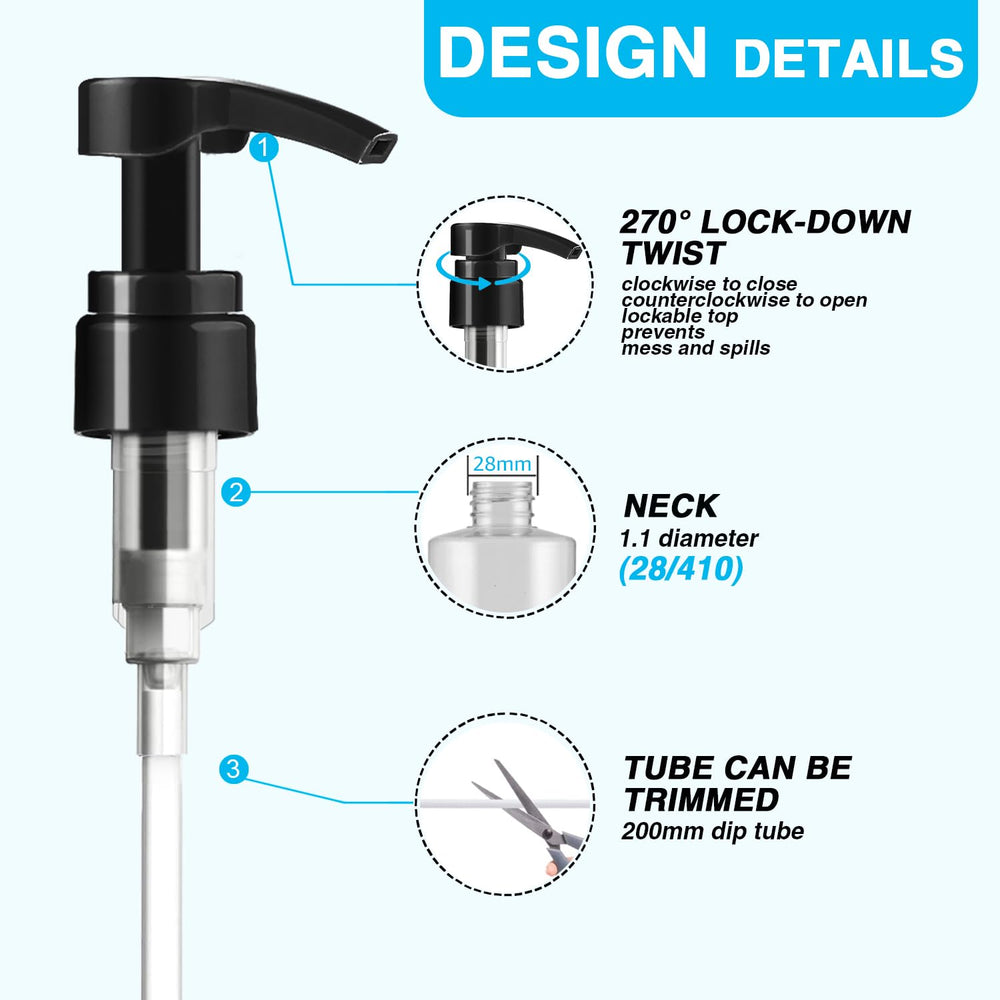 DupakSYS compatibility with 28mm opening for easy bottle swapping.