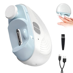 Dufuphae electric nail clippers 360° design for precise trimming at any angle.