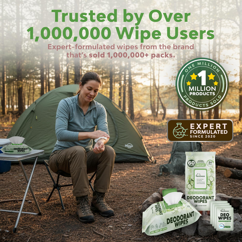 Dura Cleanse, perfecto para viaje y bolso para frescura diaria