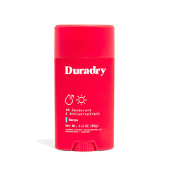 Desodorante Duradry de barra Barca con aroma de agua dulce y sal marina para uso diario.