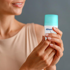 DurbaLife sensitive-skin roll-on bottle glides smoothly for all-day odor control