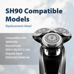 Durimi SH90 easy-click installation closeup illustrating tool-free replacement.