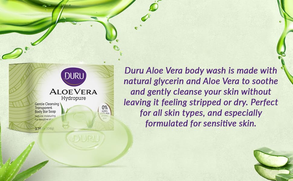 Duru barra vegano transparente, cuidado respetuoso para piel natural.