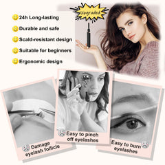 Dust2Oasis heated eyelash curler LED display enables precise heat control