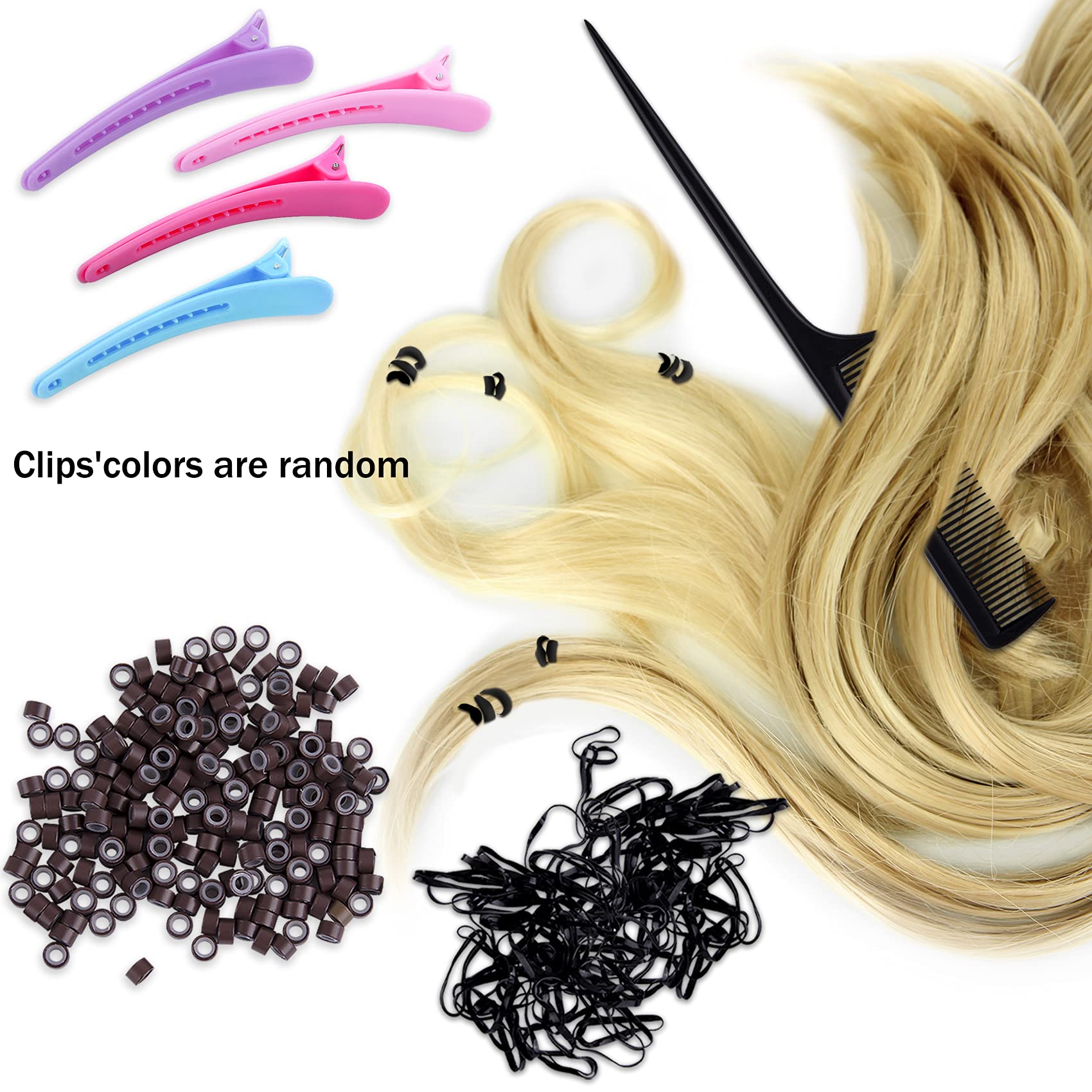 Duufin comb for even distribution during extension application