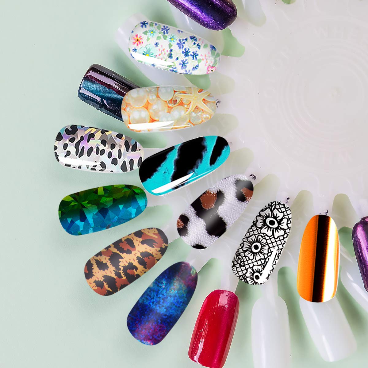 Duufin leopard-impreso: estilo audaz para tus uñas