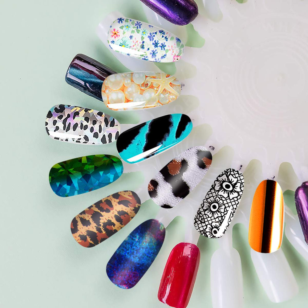 Duufin leopard-impreso: estilo audaz para tus uñas