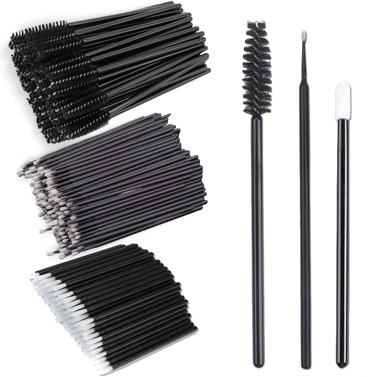 DWNDN eyelash spoolies bundle for precise, mess-free lash application.