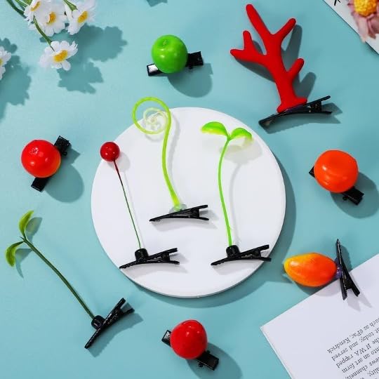 DX Grandway festival-ready hair barrettes complement rave and EDM concert looks