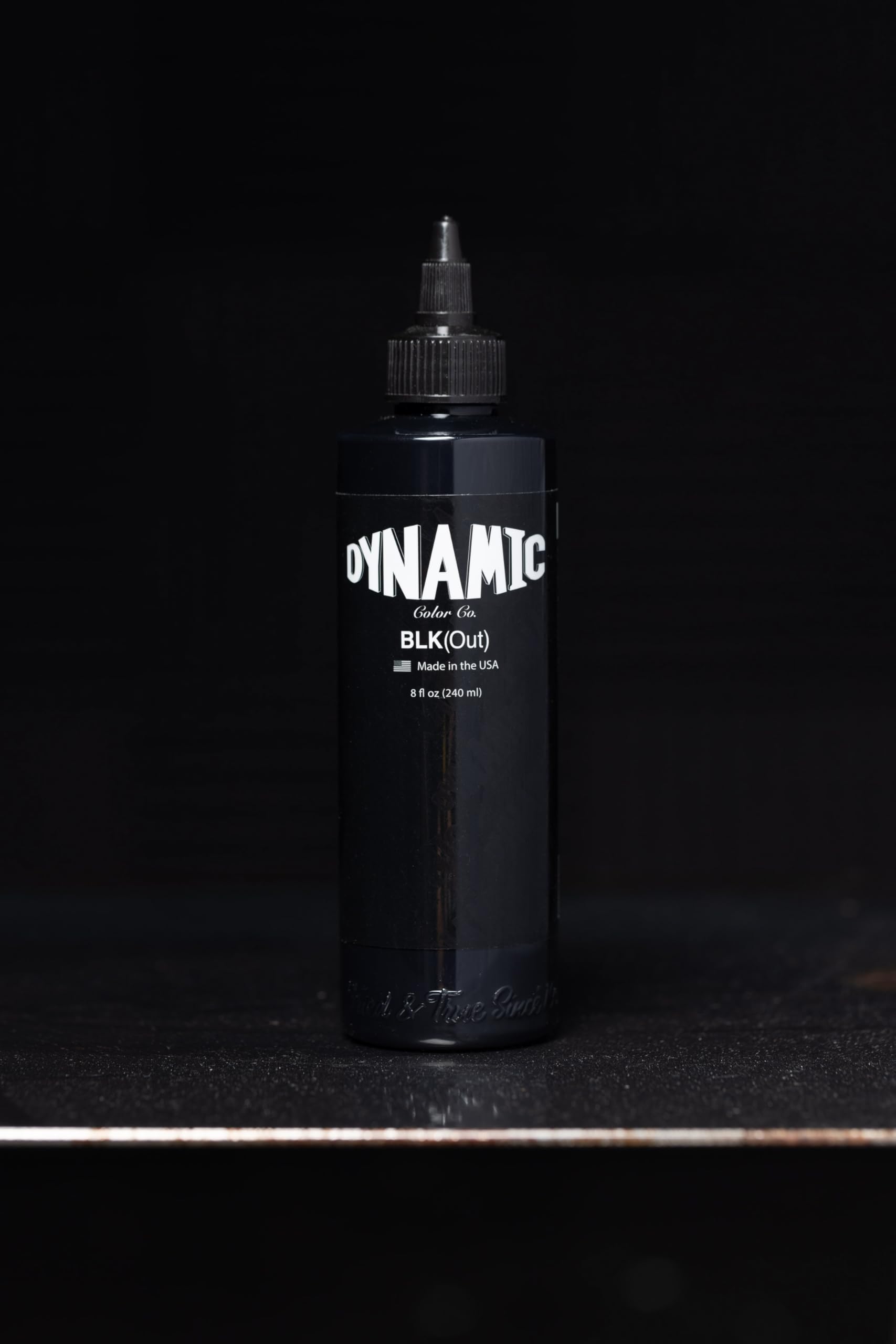 Dynamic Color Co BLKout 8 oz bottle for extended sessions