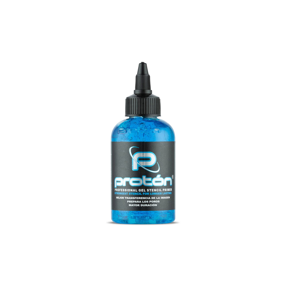 Dynamic Color Co Proton Gel de Plantilla para Tatuaje en Azul, adherencia estable para trazos nítidos.