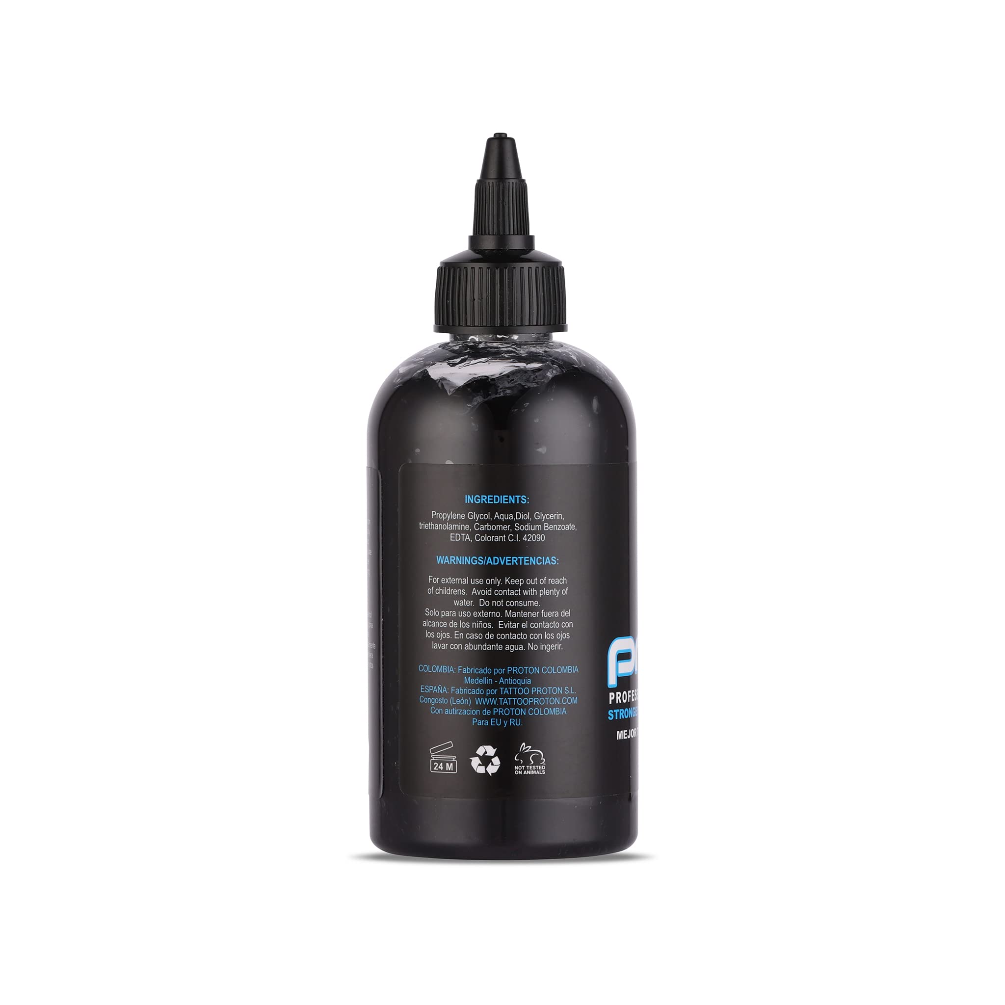 Proton stencil primer spread on skin to improve grip and precision