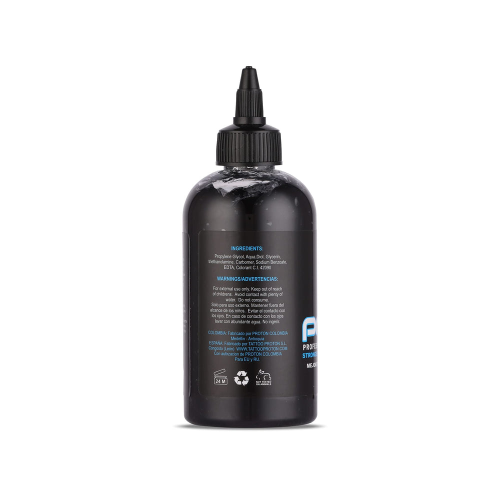 Proton stencil primer spread on skin to improve grip and precision