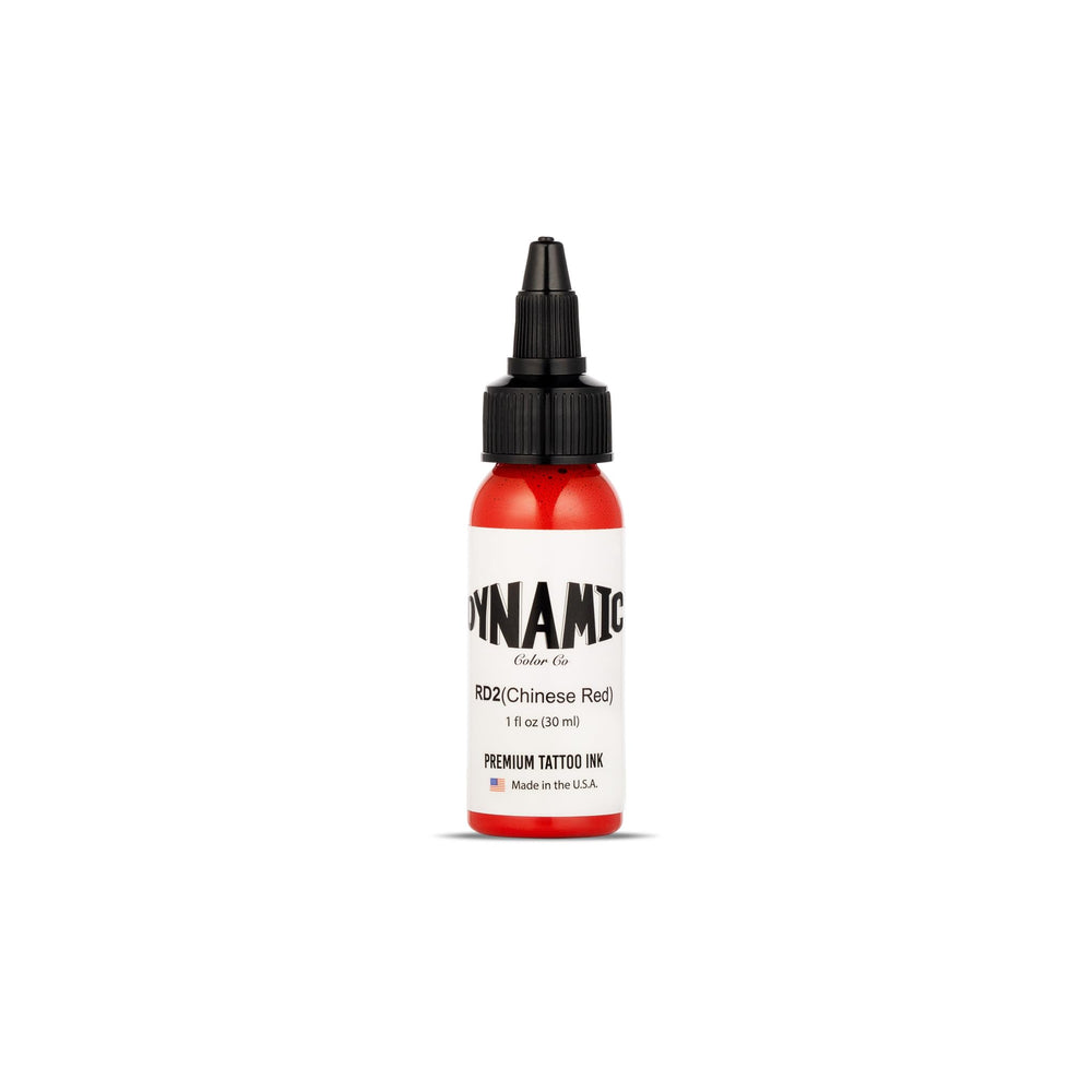 Dynamic Color Co Rojo Chino: botella de 30 ml para trazos precisos y color intenso.