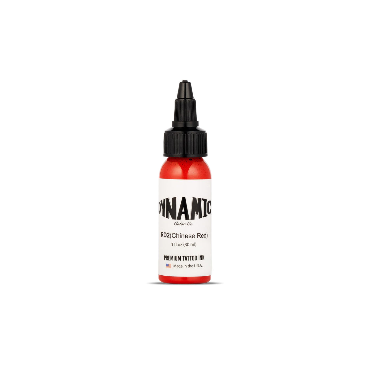 Dynamic Color Co Rojo Chino: botella de 30 ml para trazos precisos y color intenso.