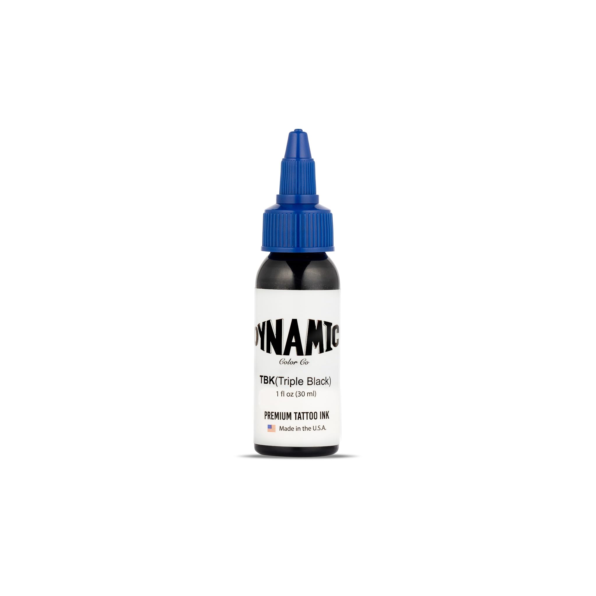 Tinta Dynamic Color Co Negra Triple en botella 1oz para delineado preciso