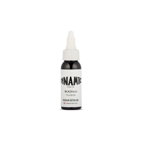 Dynamic Color Co fire red 1oz bottle delivers vivid saturation for bold fills.