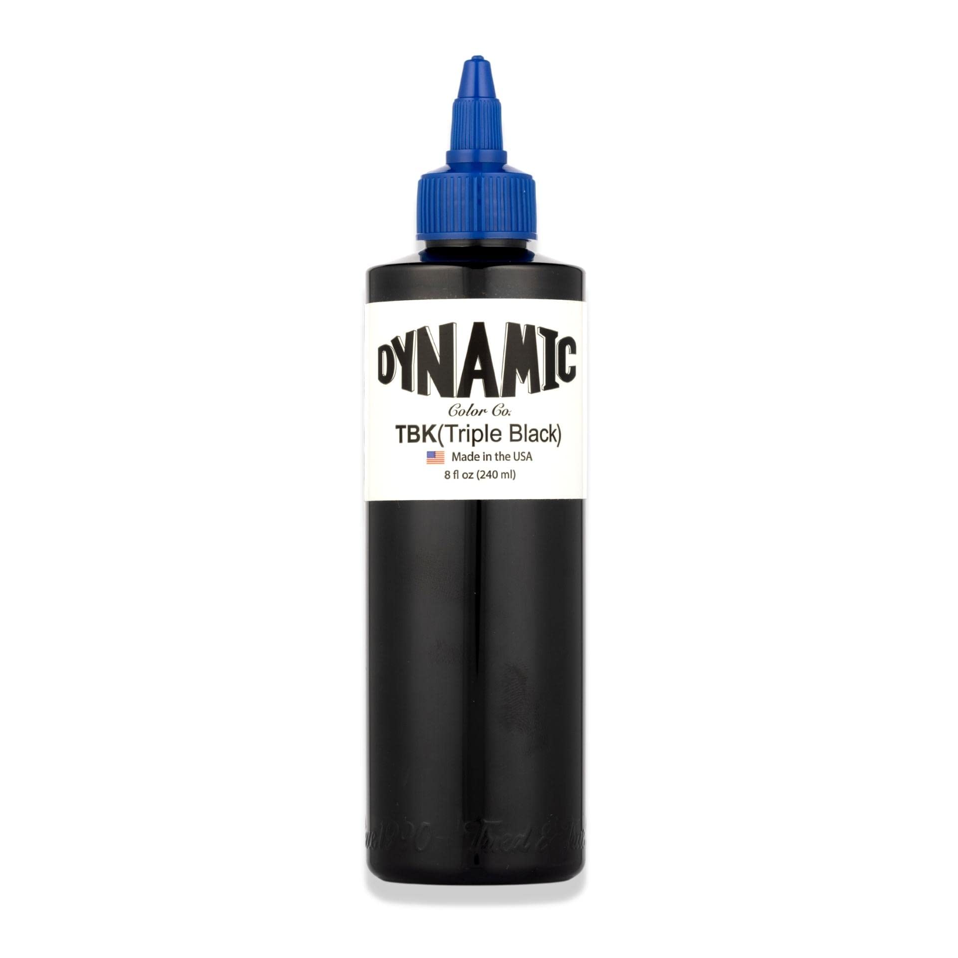 Dynamic Color Co Triple Black ink bottle label showing premium packaging for bold lines