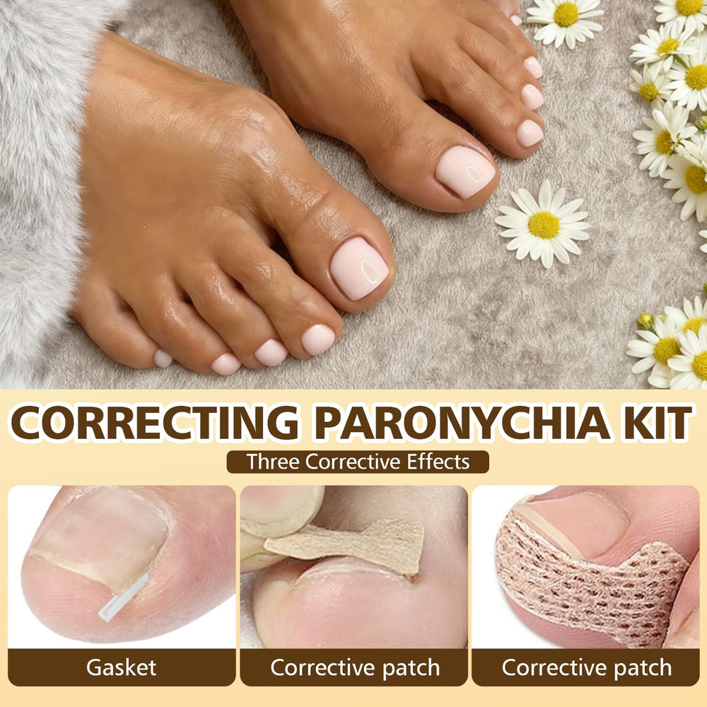 Dynaxor breathable correction strips curved patches for comfortable wear and guidance