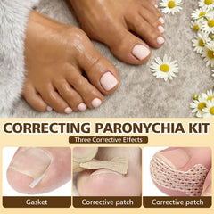 Dynaxor breathable correction strips curved patches for comfortable wear and guidance