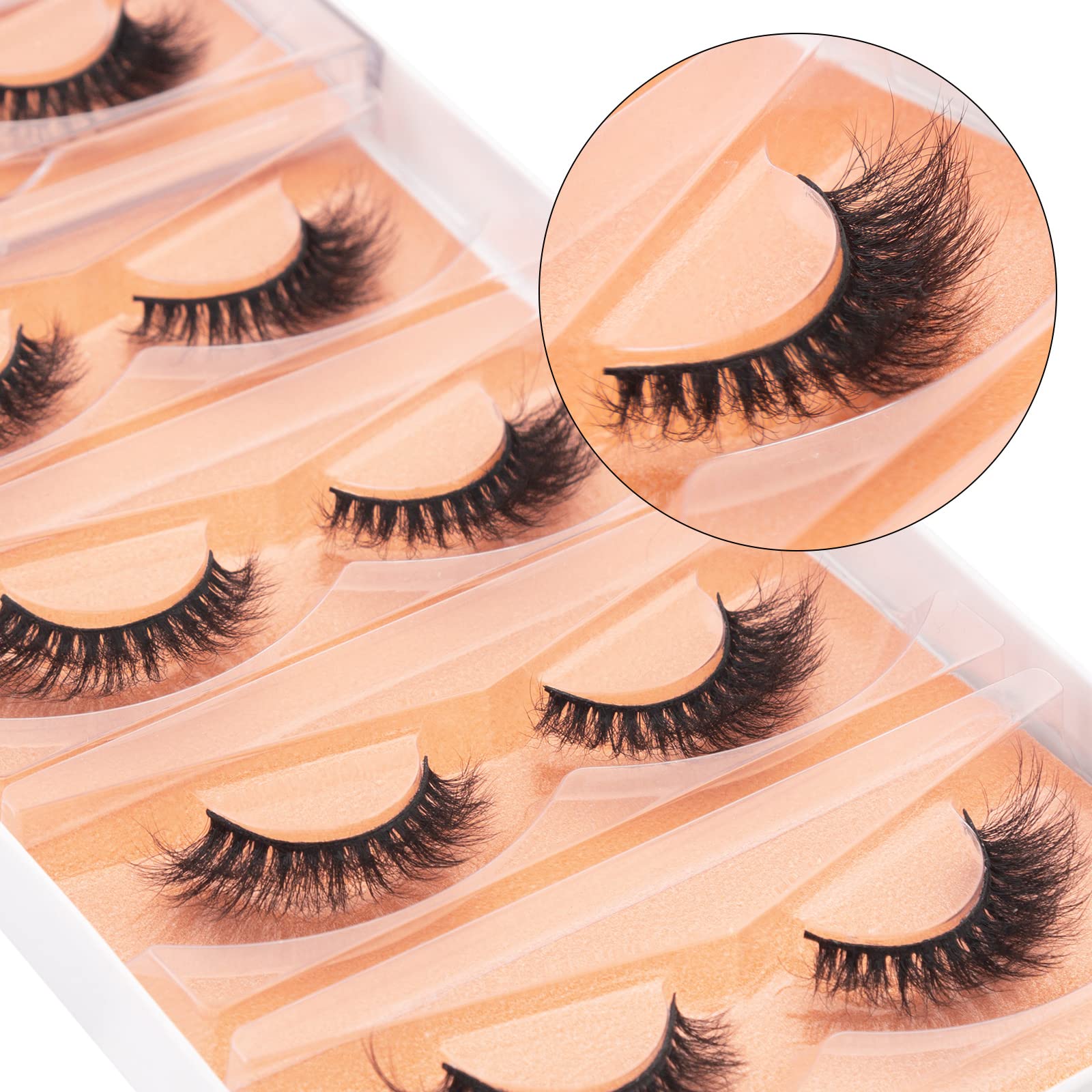 Handcrafted DYSILK lashes with soft band for comfort
