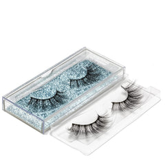 DYSILK Lashes cat-eye fluffy style for flattered eye shape.