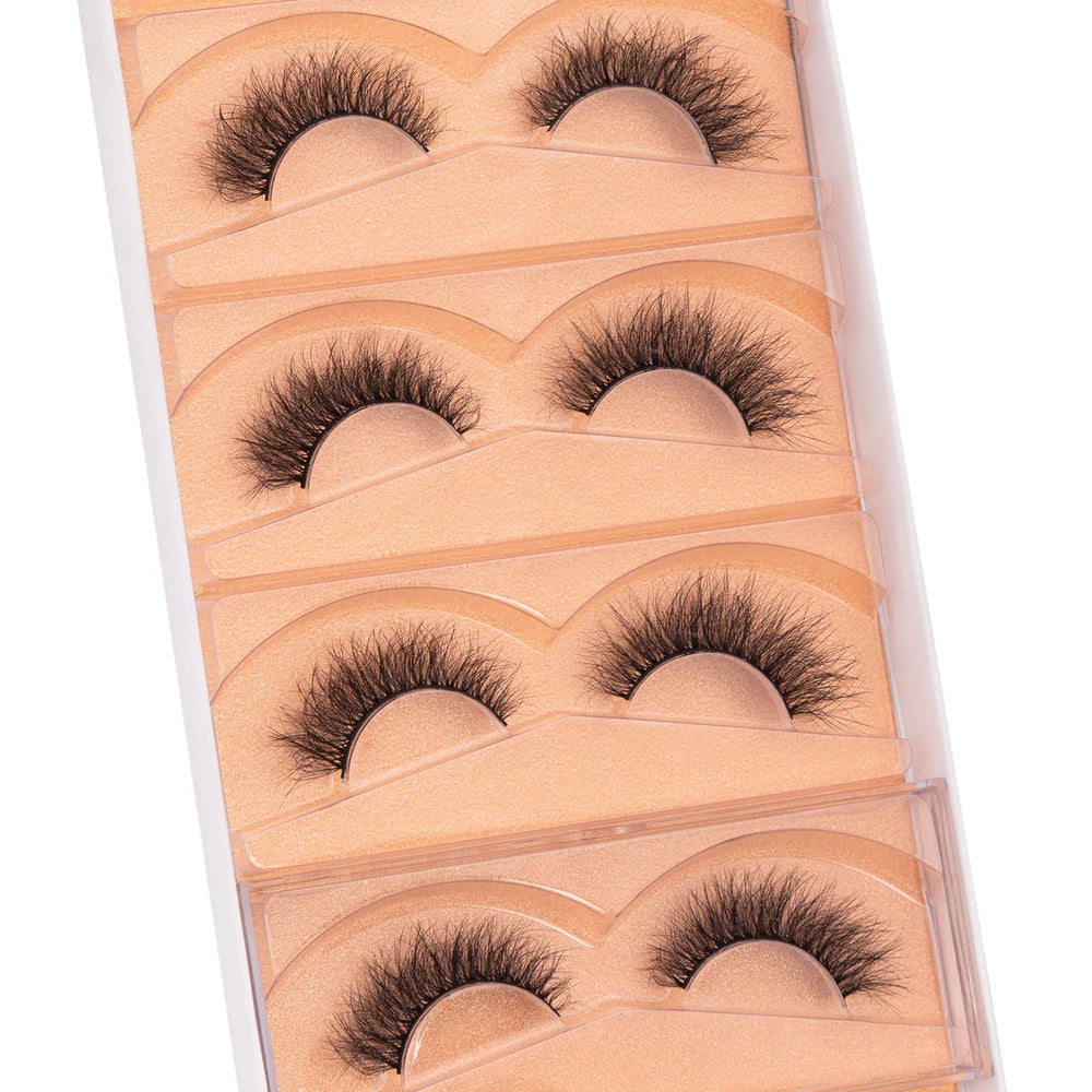 DYSILK Wispy Lashes reusable design for long-lasting wear.
