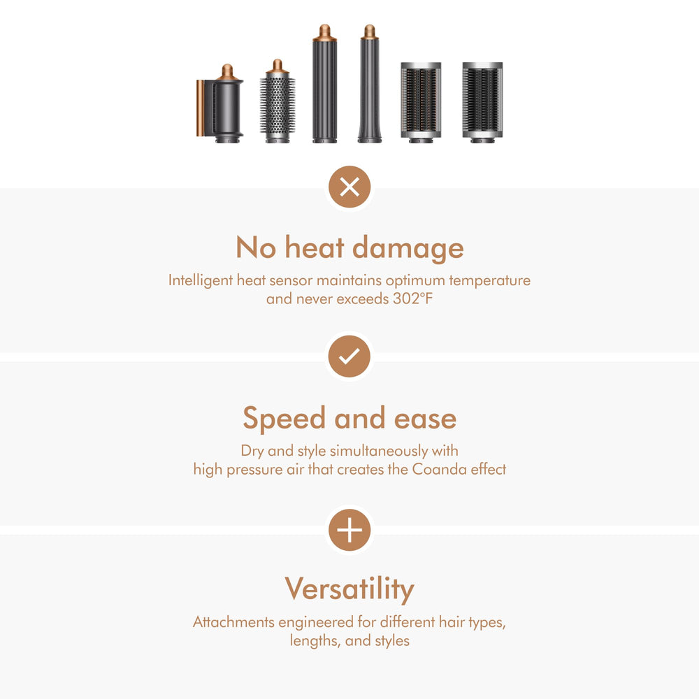 Airwrap's styling shows flyaway control for a neat look.