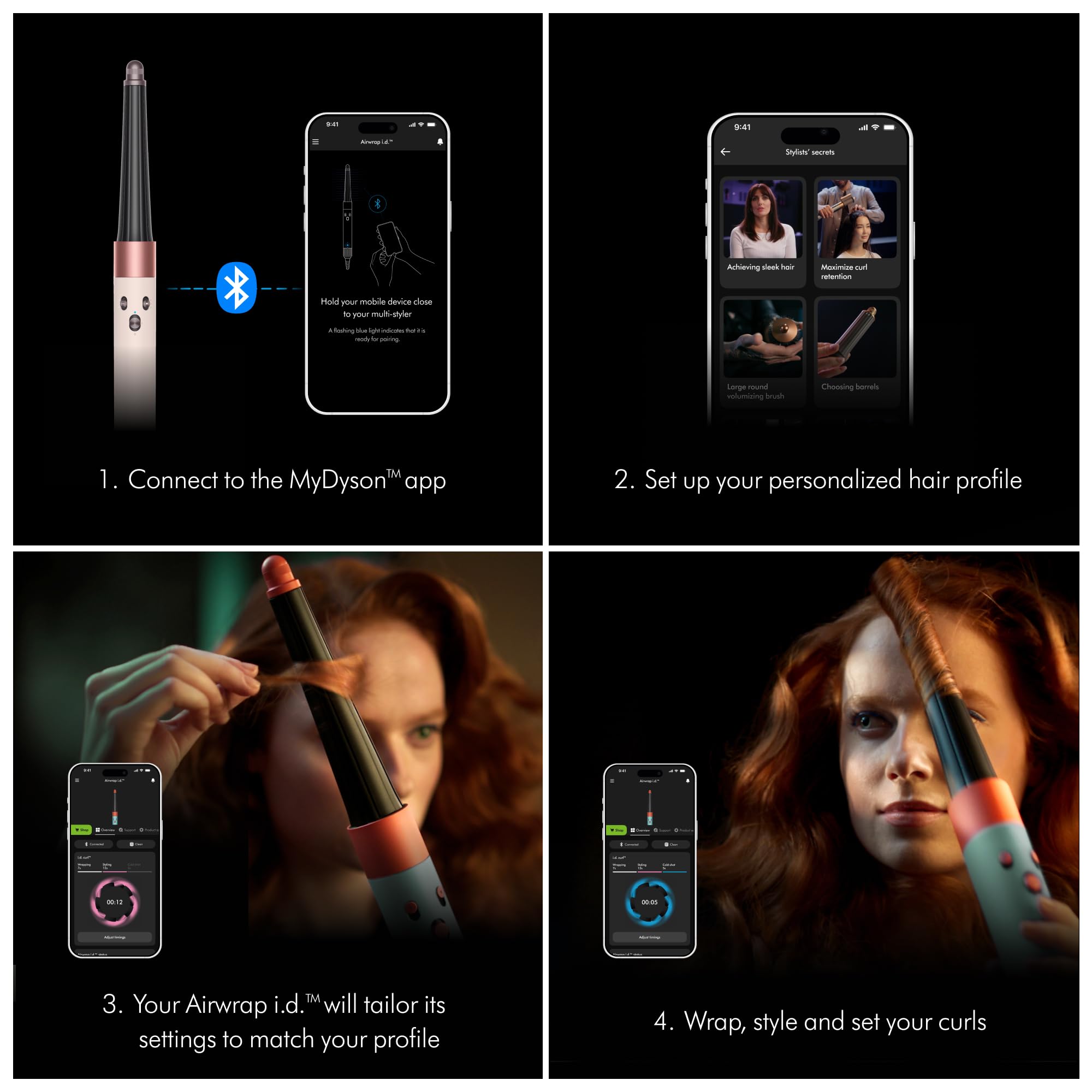 Dyson Airwrap i.d. profile-based styling for consistent results
