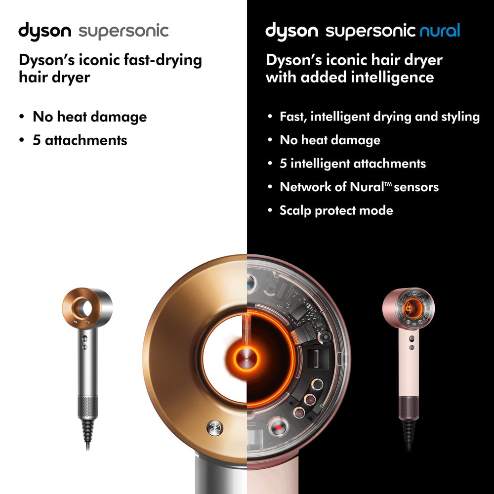 Dyson Supersonic Nural gentle air attachment for delicate drying.