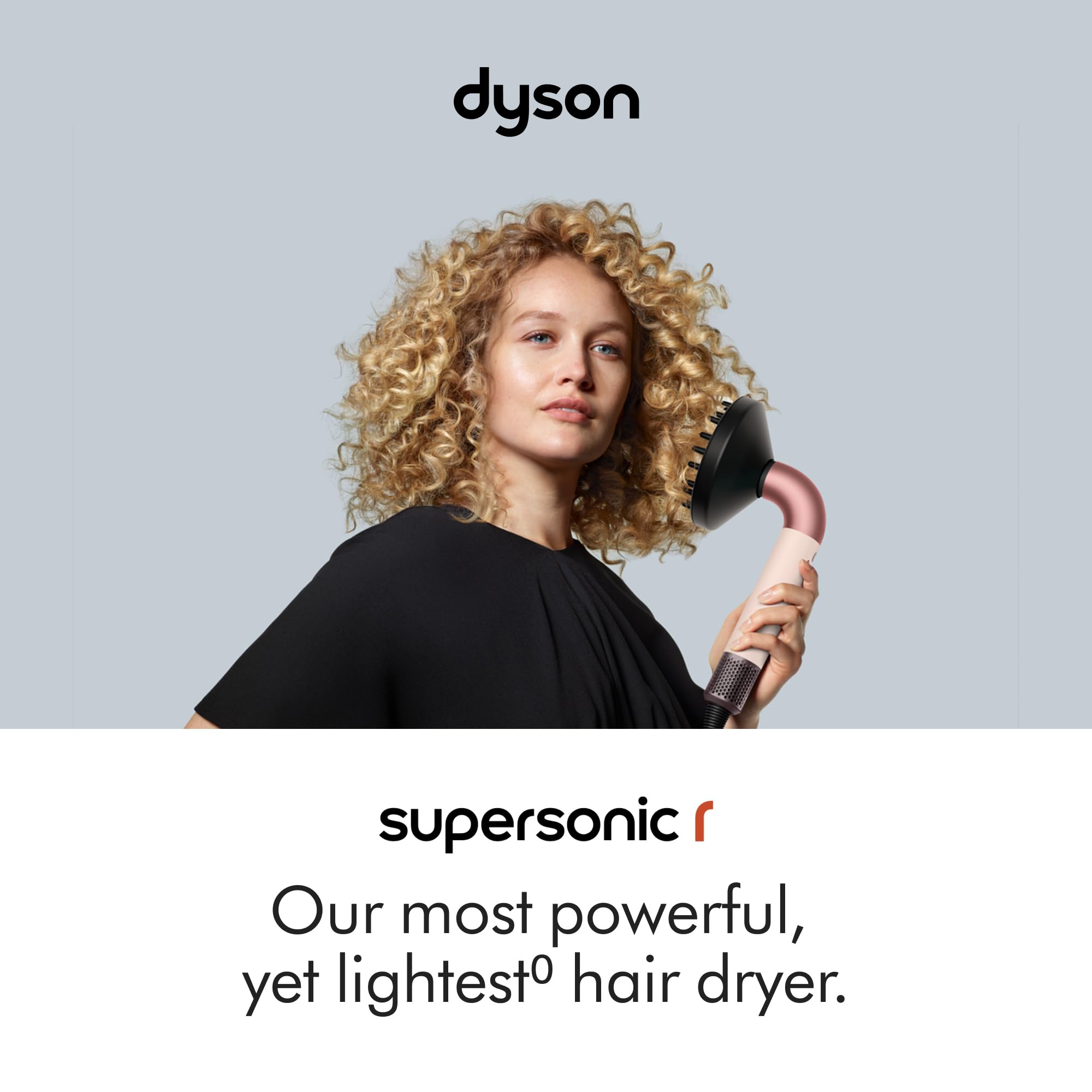 Dyson Supersonic r ergonomic handle for comfortable styling sessions