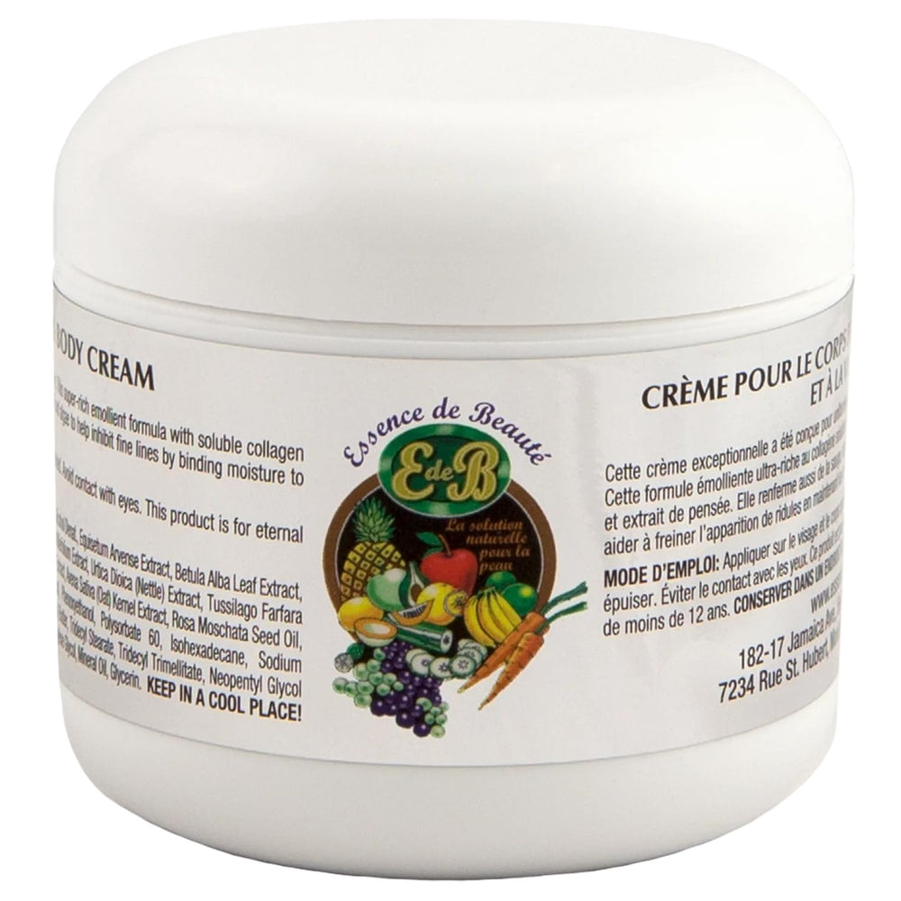 E de B Essence Collagen and Vitamin E cream jar for daily skin hydration.