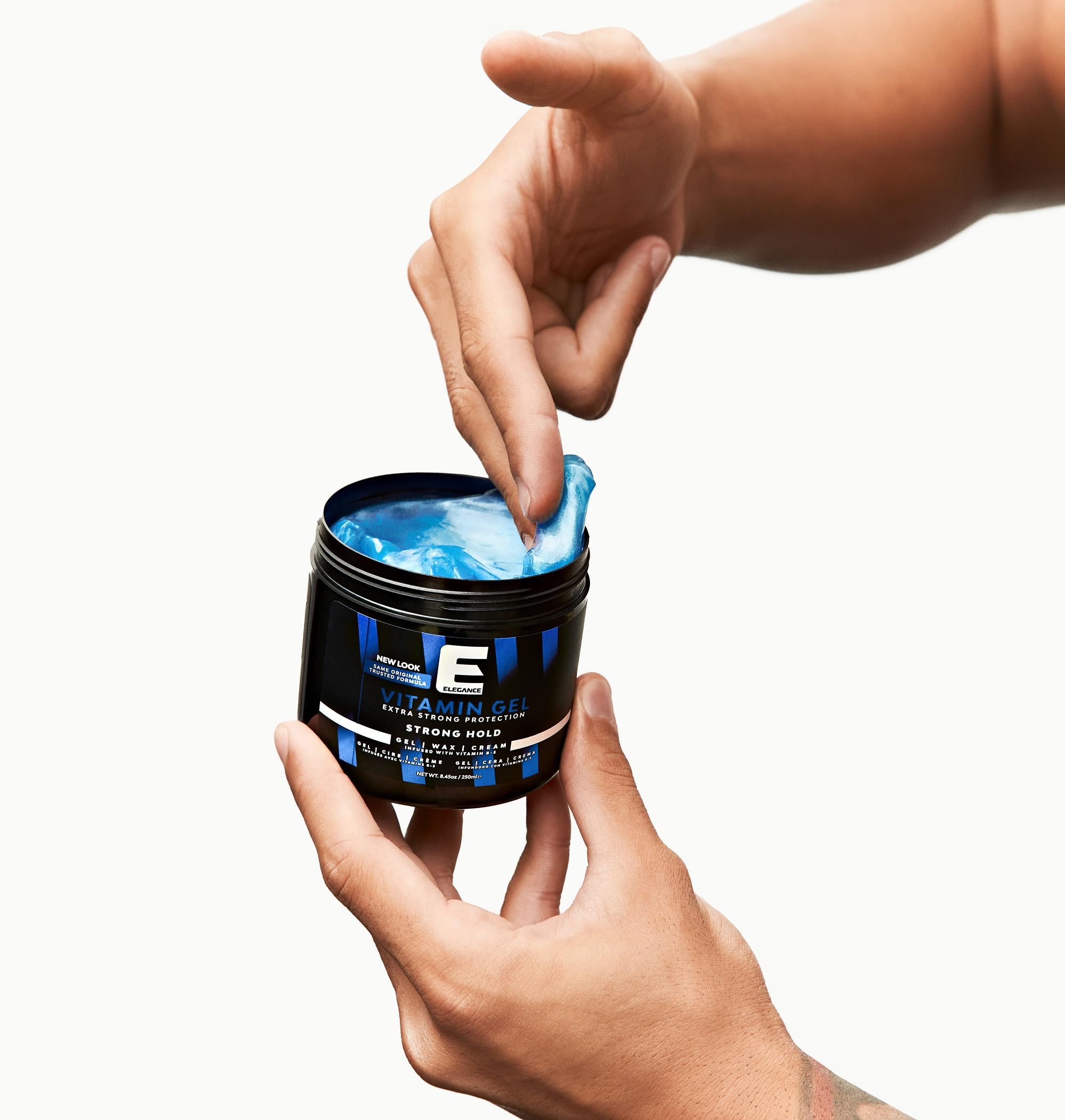 E Elegance Gel, textura cremosa facilita la distribución