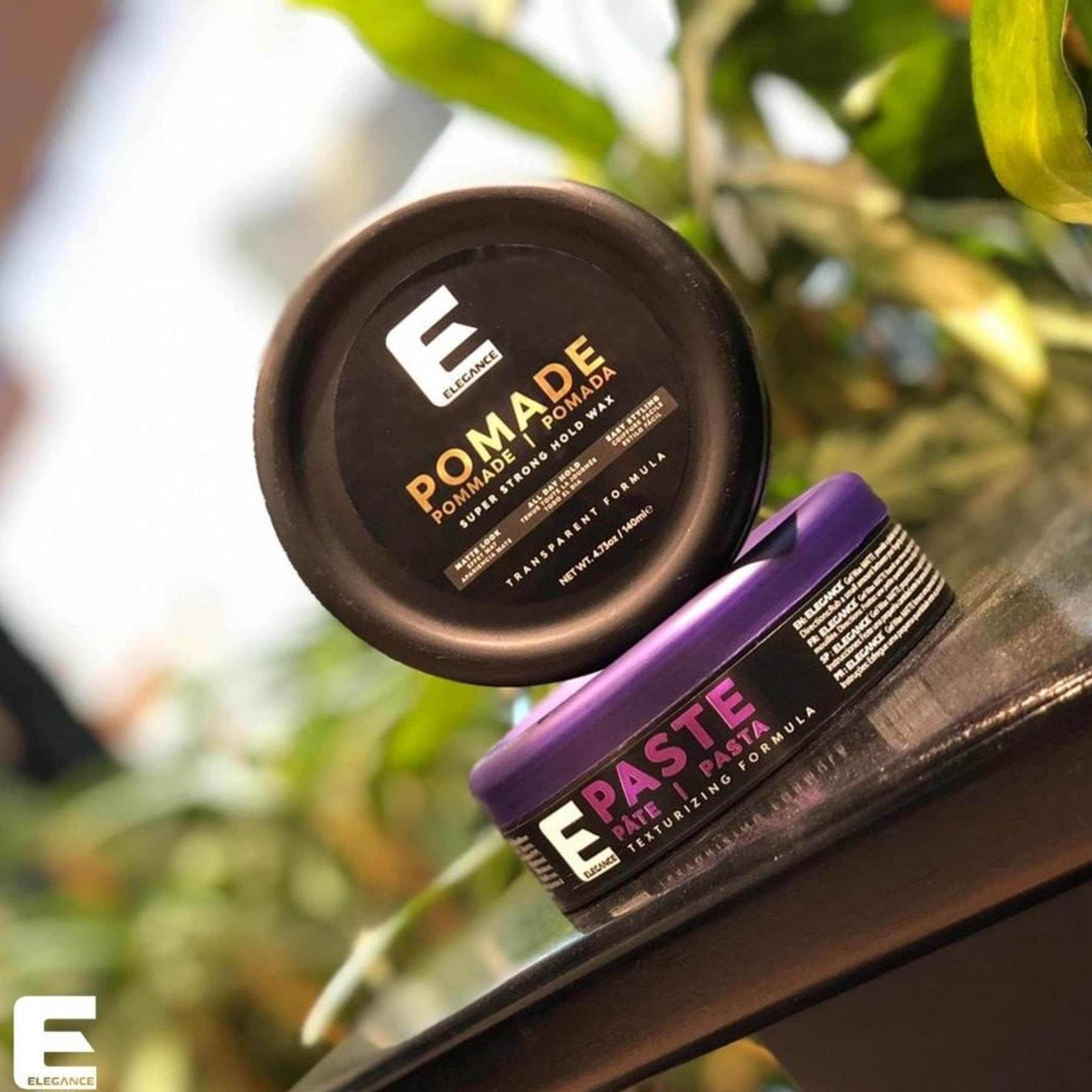 Producto E Elegance adecuado para todo tipo de cabello con acabado limpio.