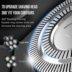 E-Hunter stainless steel blades close-up highlighting durability and precision.
