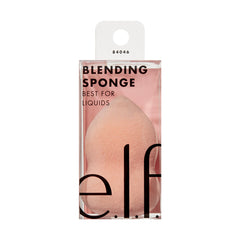 e.l.f. Blending Sponge used for flawless base application on skin.