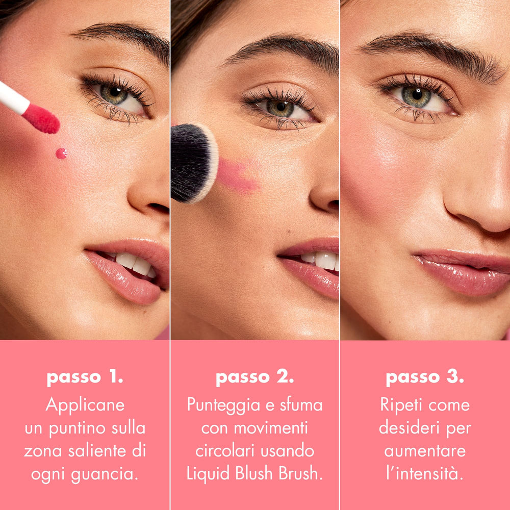 e.l.f. Camo Liquid Blush aplicación suave para look personalizado