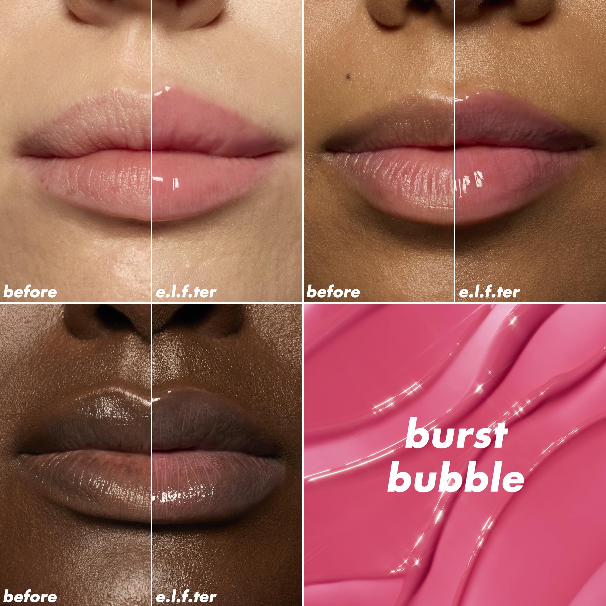 e.l.f. color translúcido para labios con brillo sutil