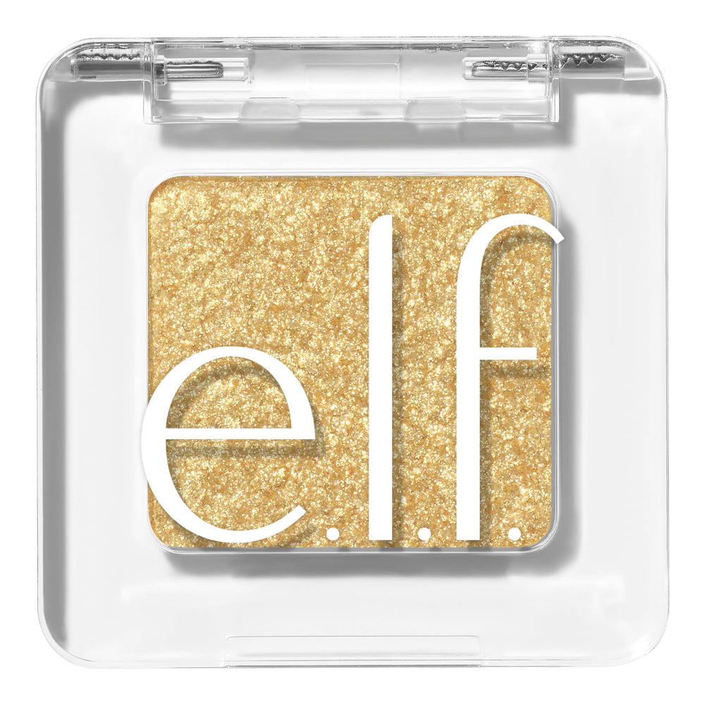 e.l.f. Fine as Fleck glitter eyeshadow product shot showing sheer sparkle topper