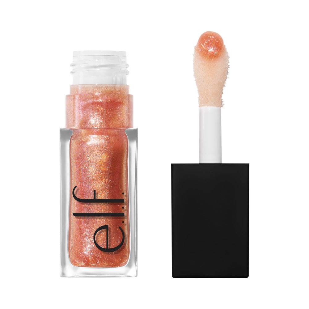 e.l.f Glow Reviver Lip Oil en botella con brillo suave y hidratación ligera para labios