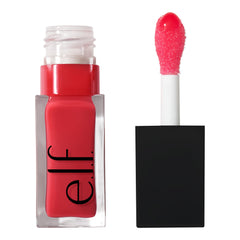 e.l.f. Glow Reviver Lip Oil en botella, brillo ligero para labios.