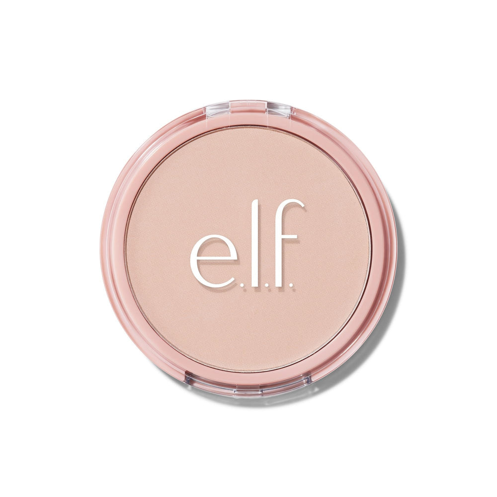 Halo Glow Powder de e.l.f. en envase compacto, acabado suave que disimula poros