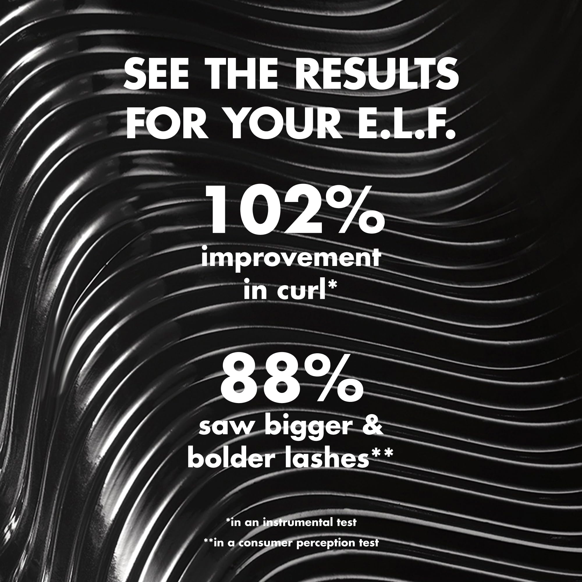 e.l.f. Incredi-Curl Máscara resistente a manchas para uso diario.